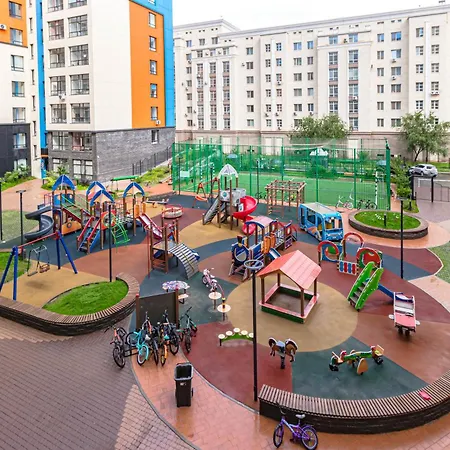 Qazaq Astana Apartments - Almapark Exterior photo